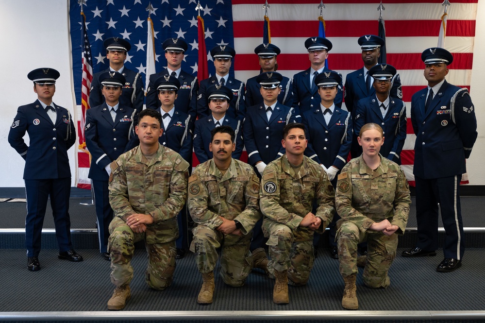 Nellis Honor Guard graduation