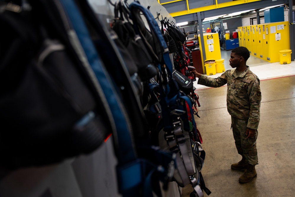 The 860th and 60th AMXS CTK unit provide accountability and support to maintainers
