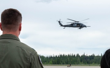Charge d’Affaires of India to the United States visits Eielson during Red Flag-Alaska 24-2