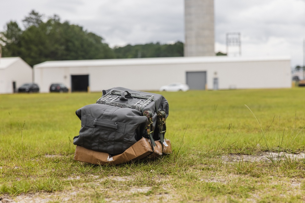 U.S. Marines with 2nd Maintenance Battalion Conduct Supply Training Operations with a Tactical Resupply Vehicle-150