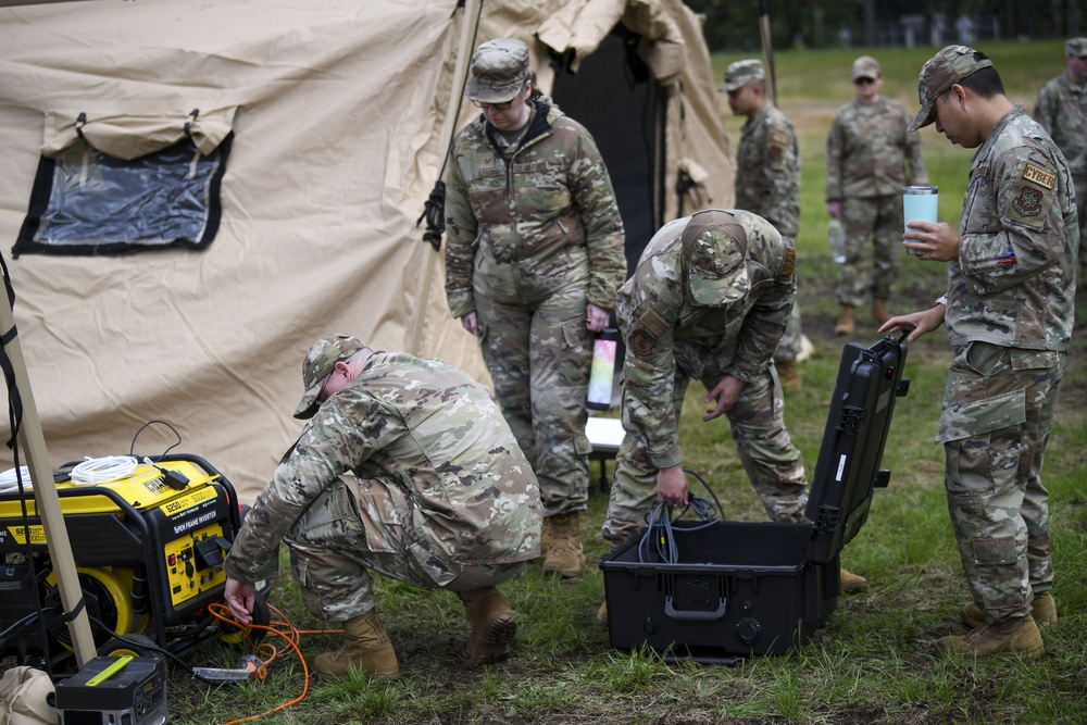 194th Communications Squadron hosts Catastrophic Communications Challenge