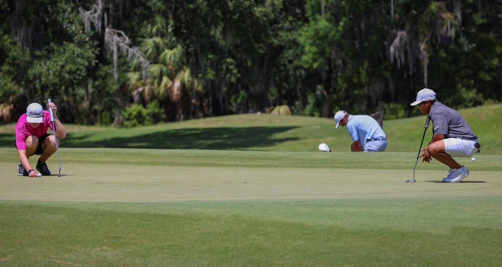 Xeve Perez competes at MCRD Parris Island