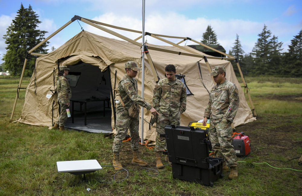 194th Communications Squadron hosts Catastrophic Communications Challenge