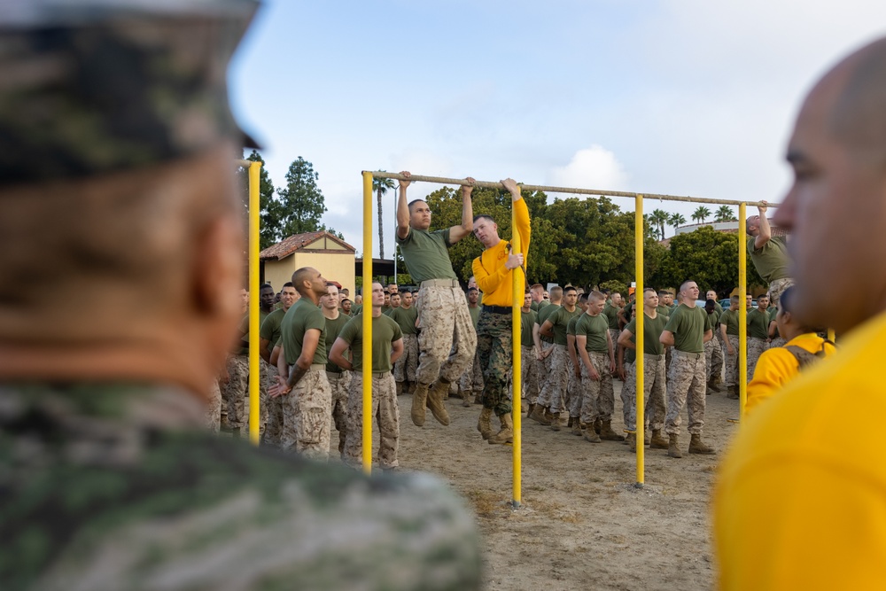 Republic of Korea Sgt. Maj. Visits MCRD San Diego