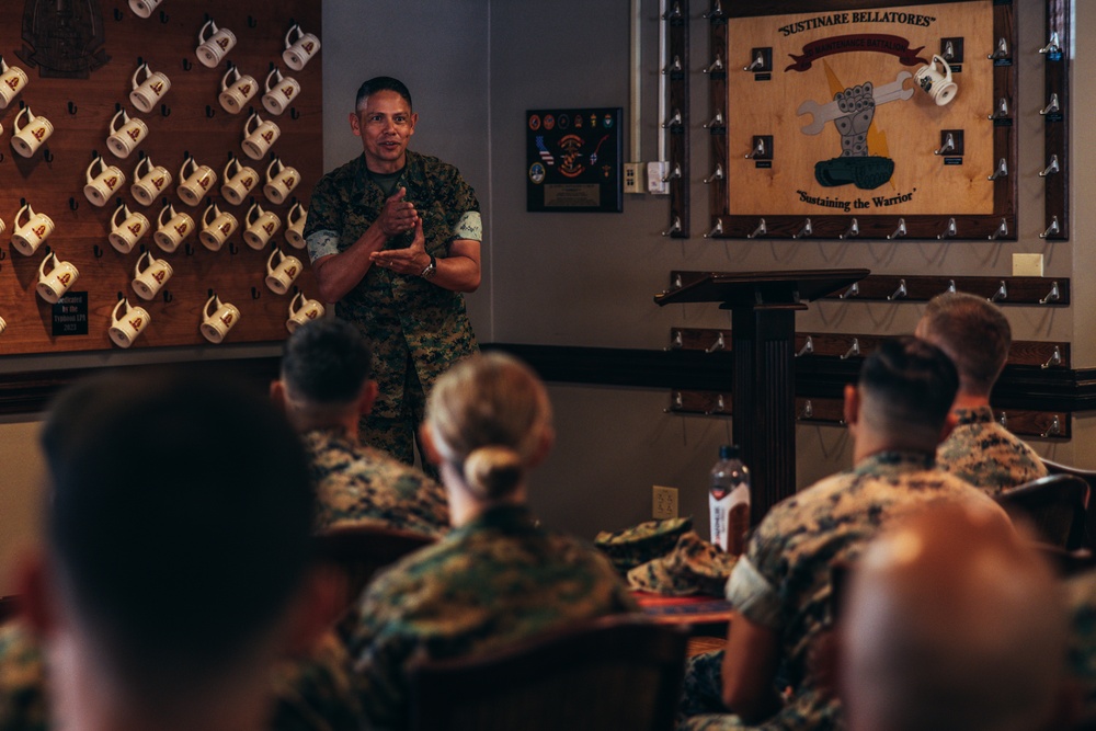 Commandant and Sergeant Major of the Marine Corps Host Town Hall at Camp Lejeune