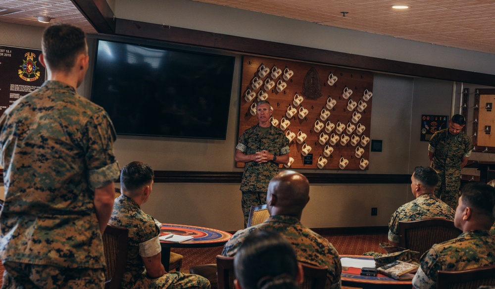 Commandant and Sergeant Major of the Marine Corps Host Town Hall at Camp Lejeune