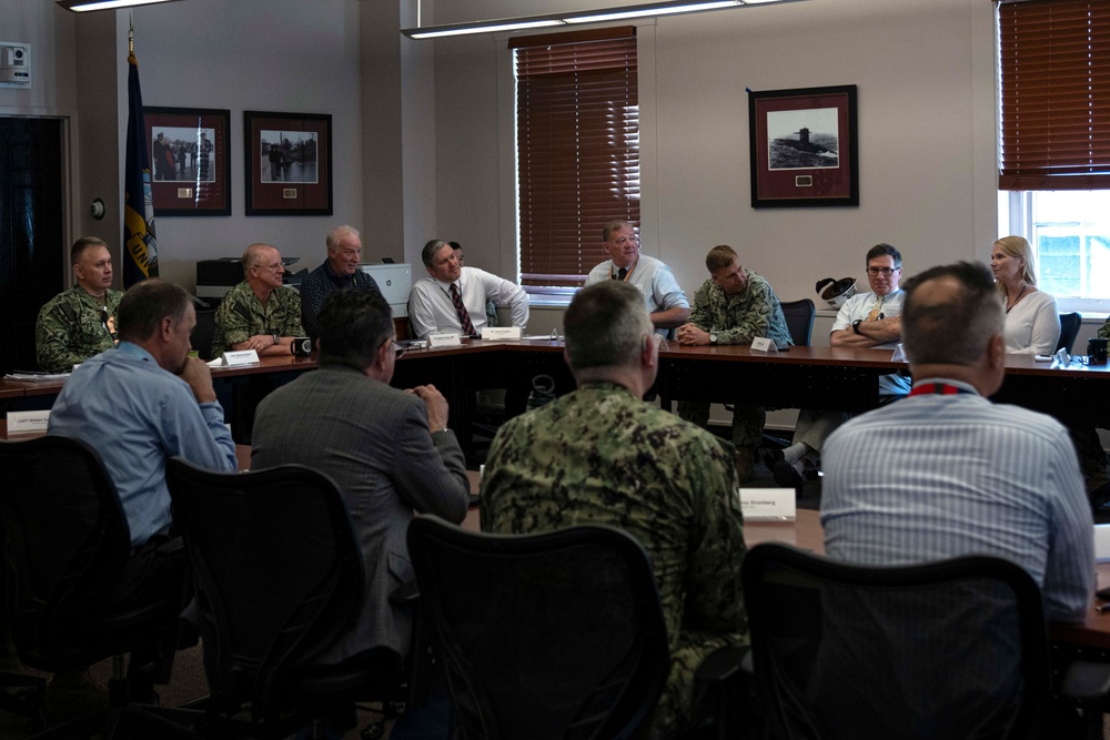 Adm. Caudle Visits Portsmouth Naval Shipyard