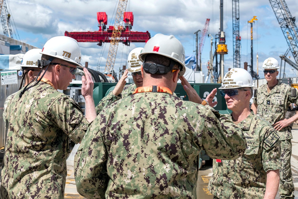 Adm. Caudle Visits Portsmouth Naval Shipyard