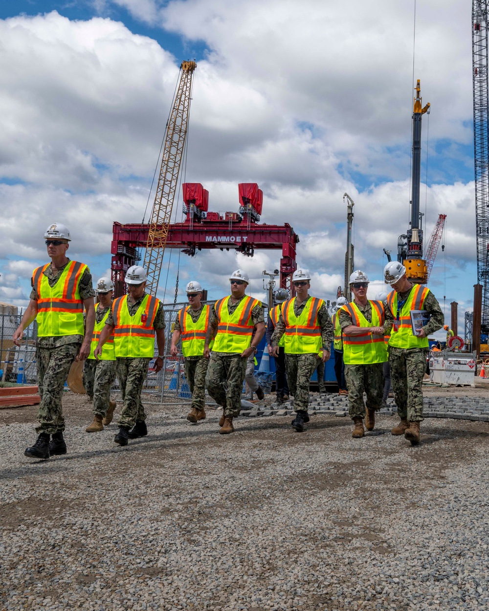 Adm. Caudle Visits Portsmouth Naval Shipyard