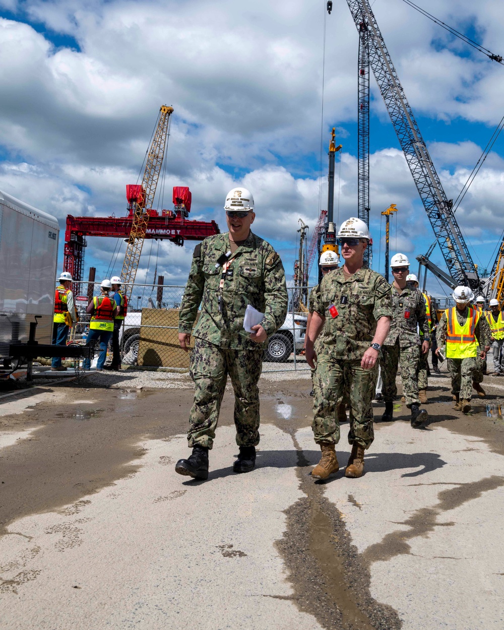 Adm. Caudle Visits Portsmouth Naval Shipyard