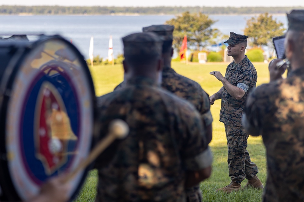 2nd Combat Readiness Regiment Change of Command Ceremony