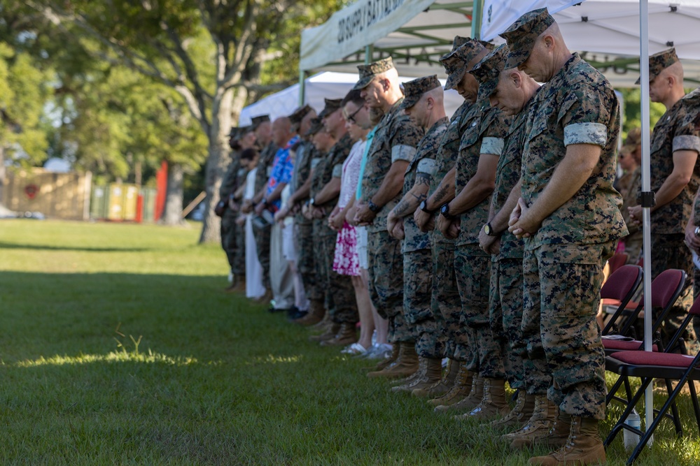 2nd Combat Readiness Regiment Change of Command Ceremony