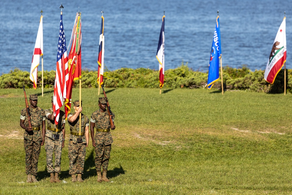 2nd Combat Readiness Regiment Change of Command Ceremony