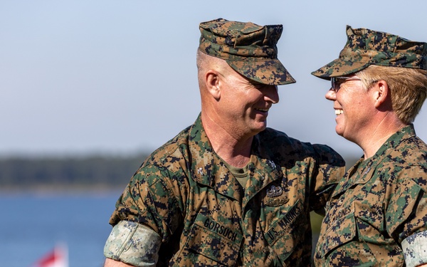 2nd Combat Readiness Regiment Change of Command Ceremony