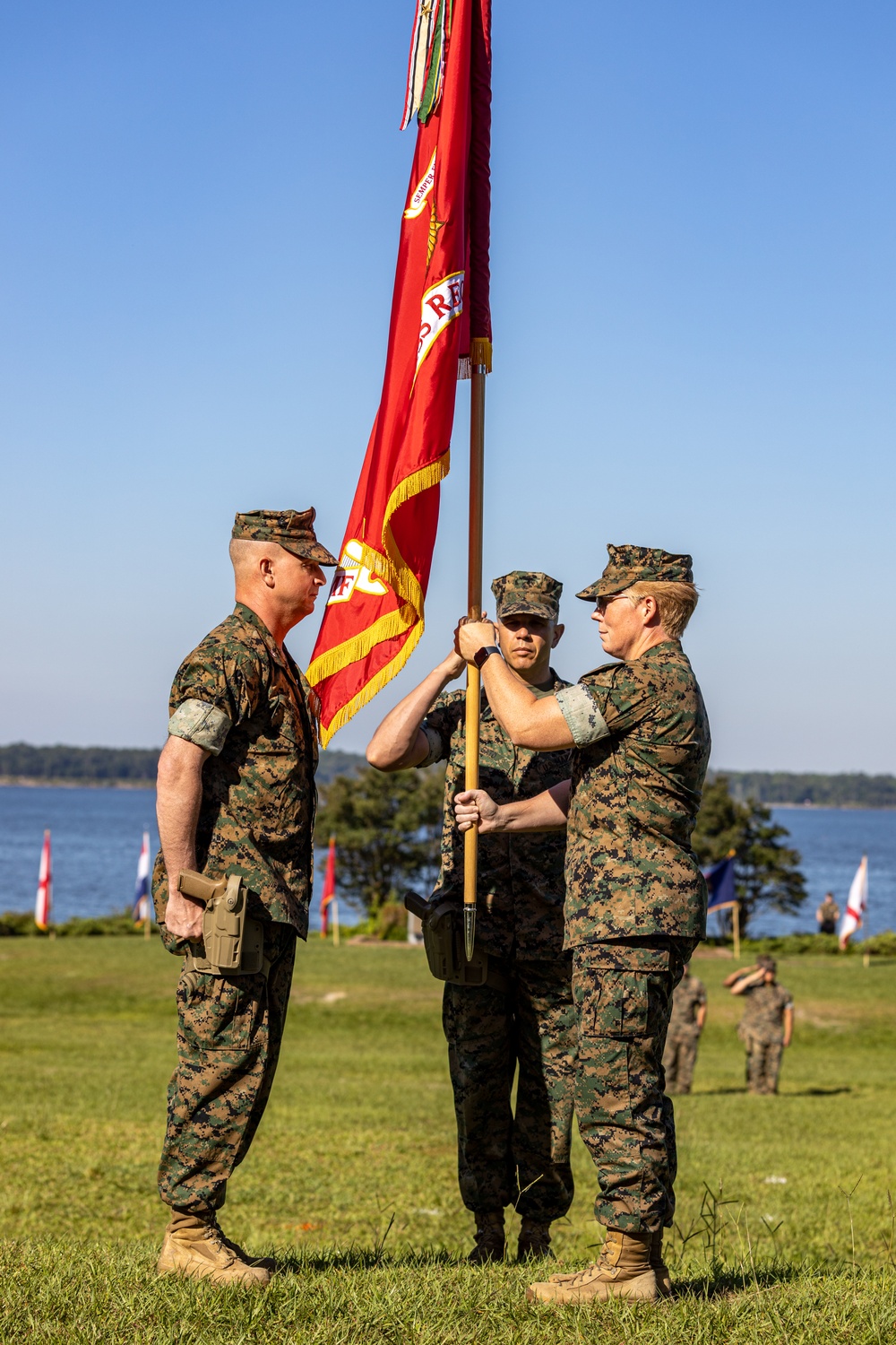 2nd Combat Readiness Regiment Change of Command Ceremony