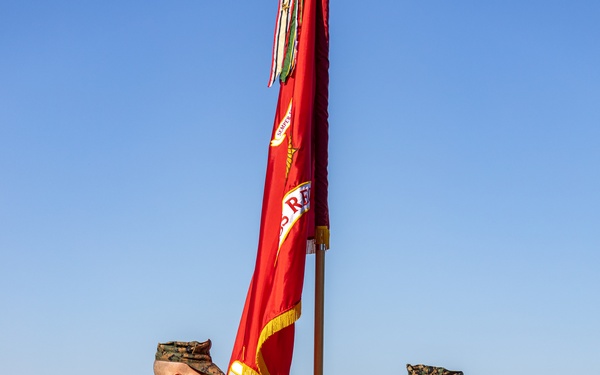 2nd Combat Readiness Regiment Change of Command Ceremony