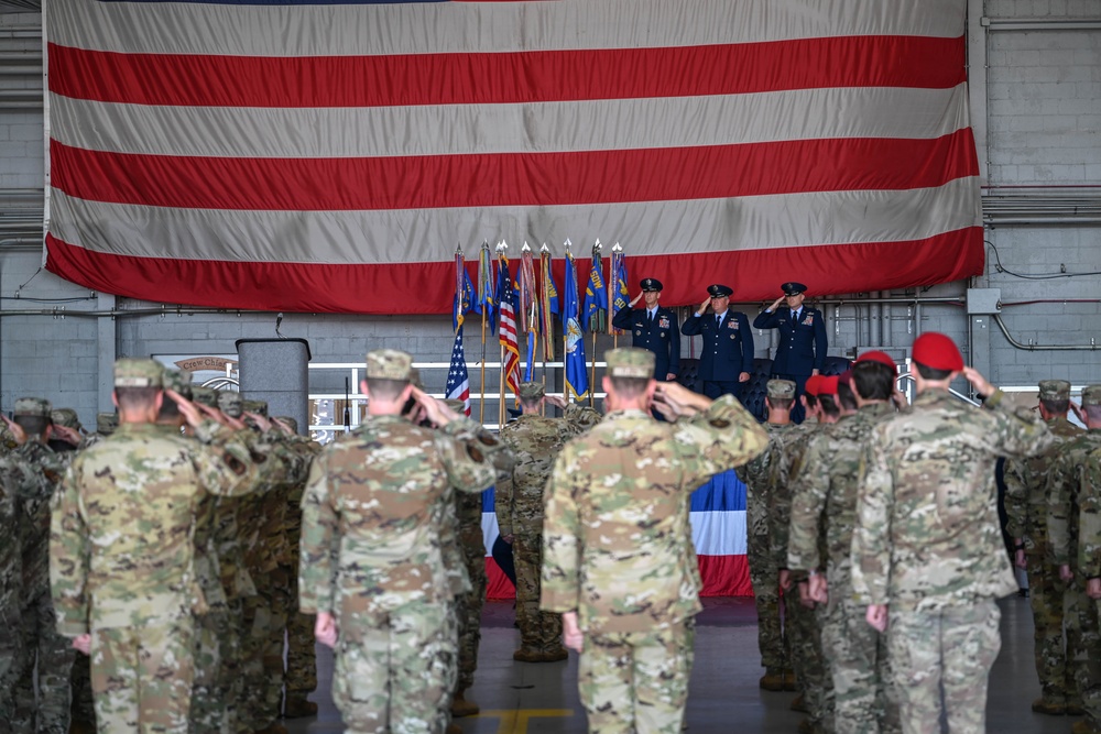 1st SOG change of command ceremony