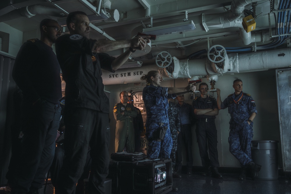 DVIDS - Images - George Washington conducts live fire simulation [Image ...