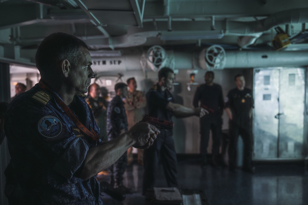 DVIDS - Images - George Washington conducts live fire simulation [Image ...