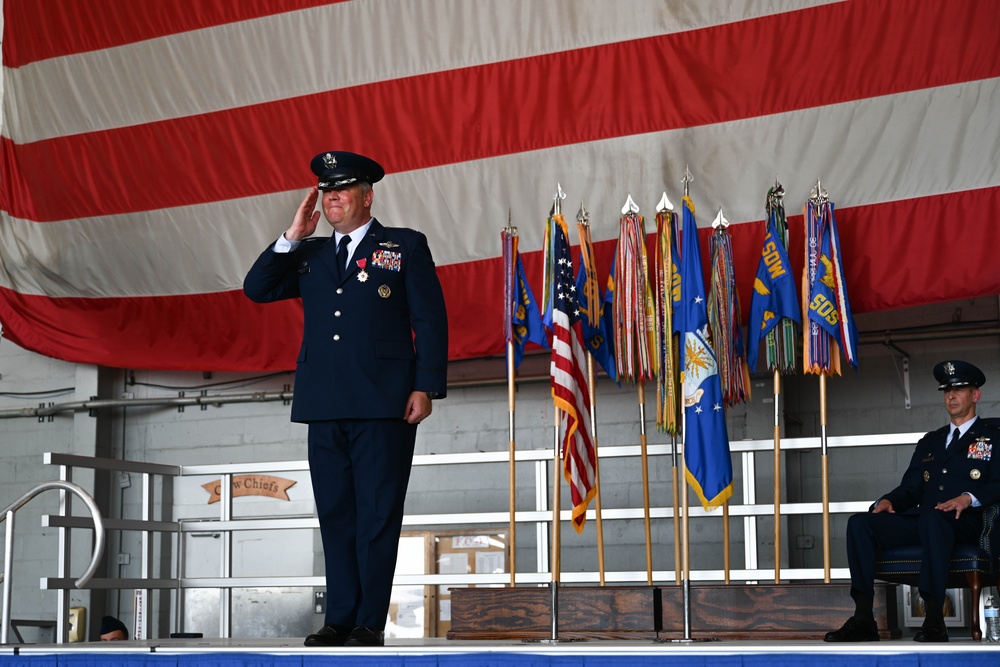 1st SOG change of command ceremony