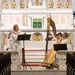 U.S. Navy Band Flute/Harp Duo performs a recital