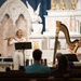 U.S. Navy Band Flute/Harp Duo performs a recital