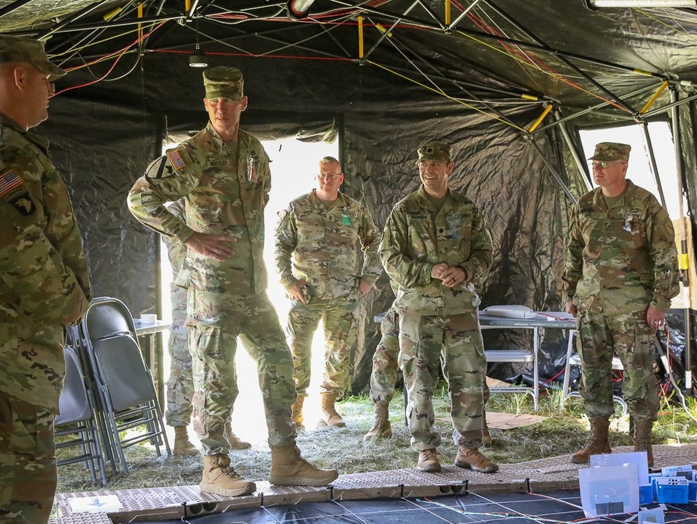 Kentucky Army National Guard Participate in Multi-State Warfighter 2024