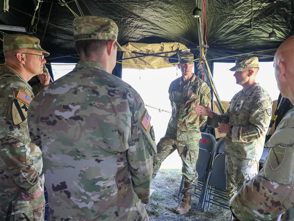 Kentucky Army National Guard Participate in Multi-State Warfighter 2024