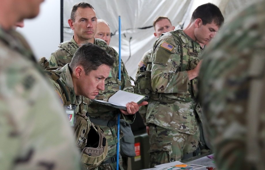 Kentucky Army National Guard Participate in Multi-State Warfighter 2024