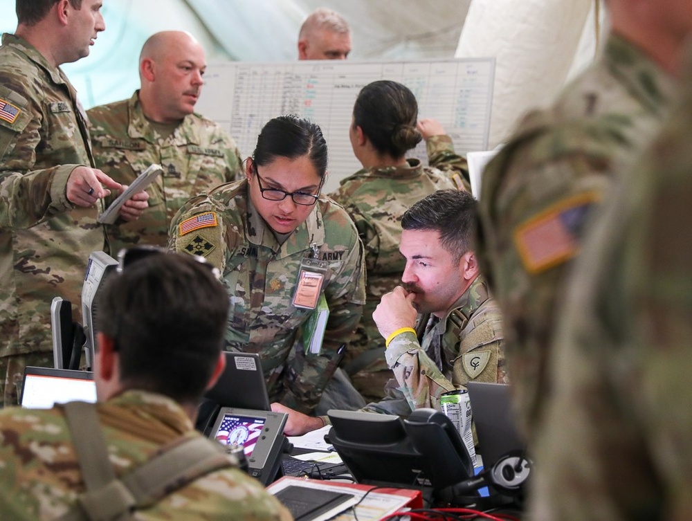 Kentucky Army National Guard Participate in Multi-State Warfighter 2024