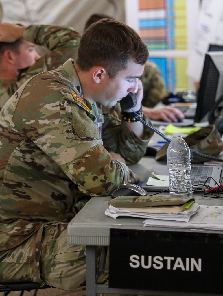 Kentucky Army National Guard Participate in Multi-State Warfighter 2024