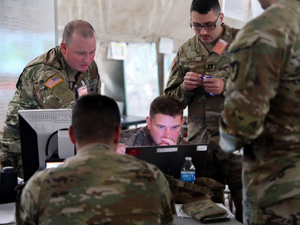 Kentucky Army National Guard Participate in Multi-State Warfighter 2024