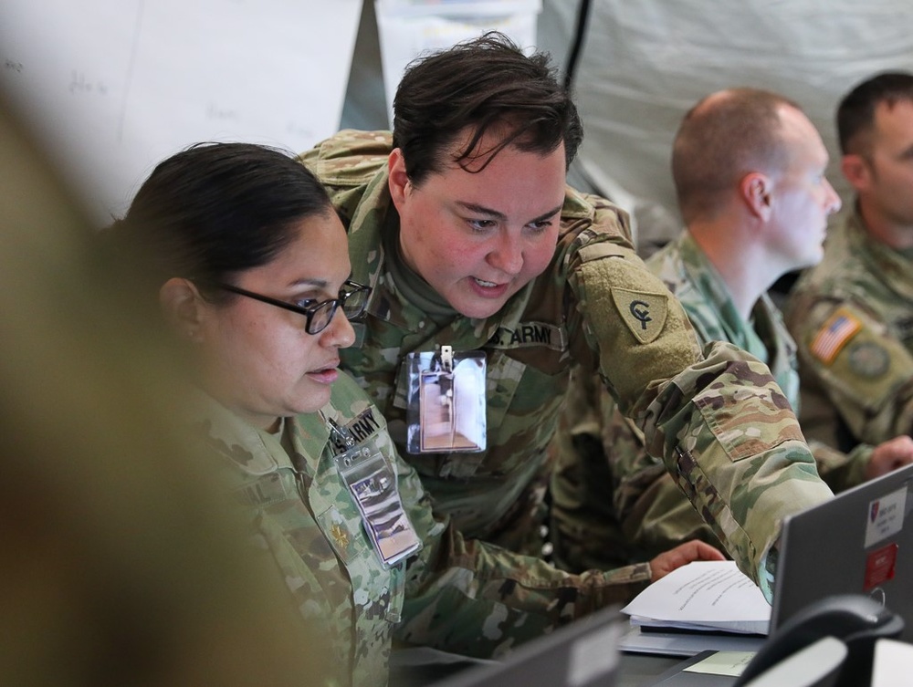 Kentucky Army National Guard Participate in Multi-State Warfighter 2024