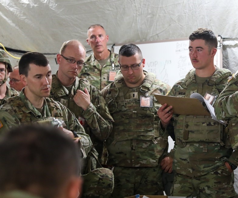 Kentucky Army National Guard Participate in Multi-State Warfighter 2024