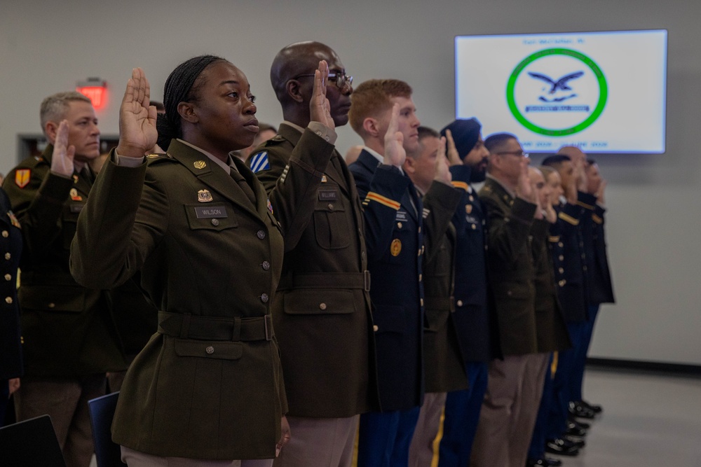 Warrant Officer Candidate School Class of 24-0A5 Graduation