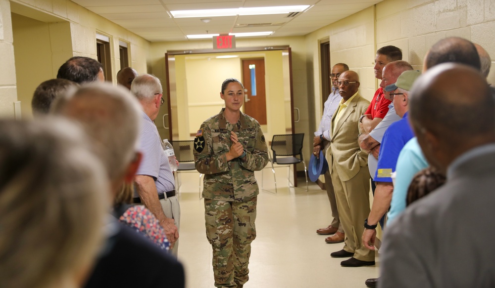 Charlotte Army Reserve Center rededication ceremony on June 8, 2024