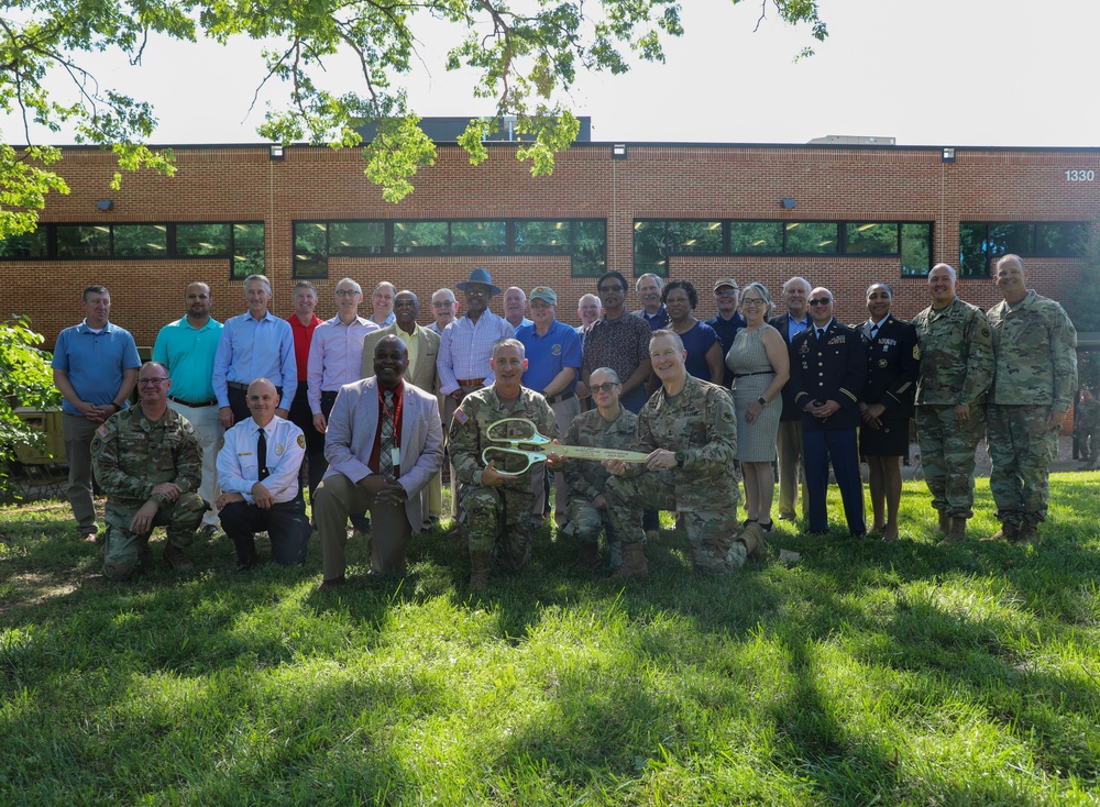 Charlotte Army Reserve Center rededication ceremony on June 8, 2024