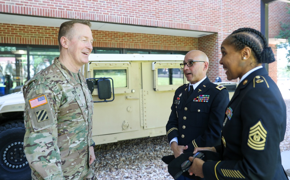 Charlotte Army Reserve Center rededication ceremony on June 8, 2024