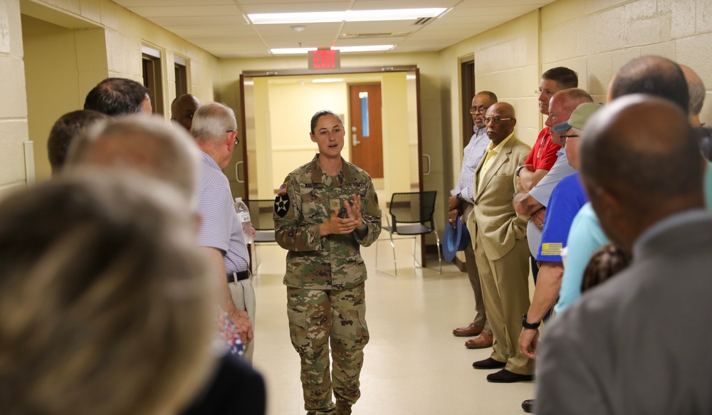 Charlotte Army Reserve Center rededication ceremony on June 8, 2024