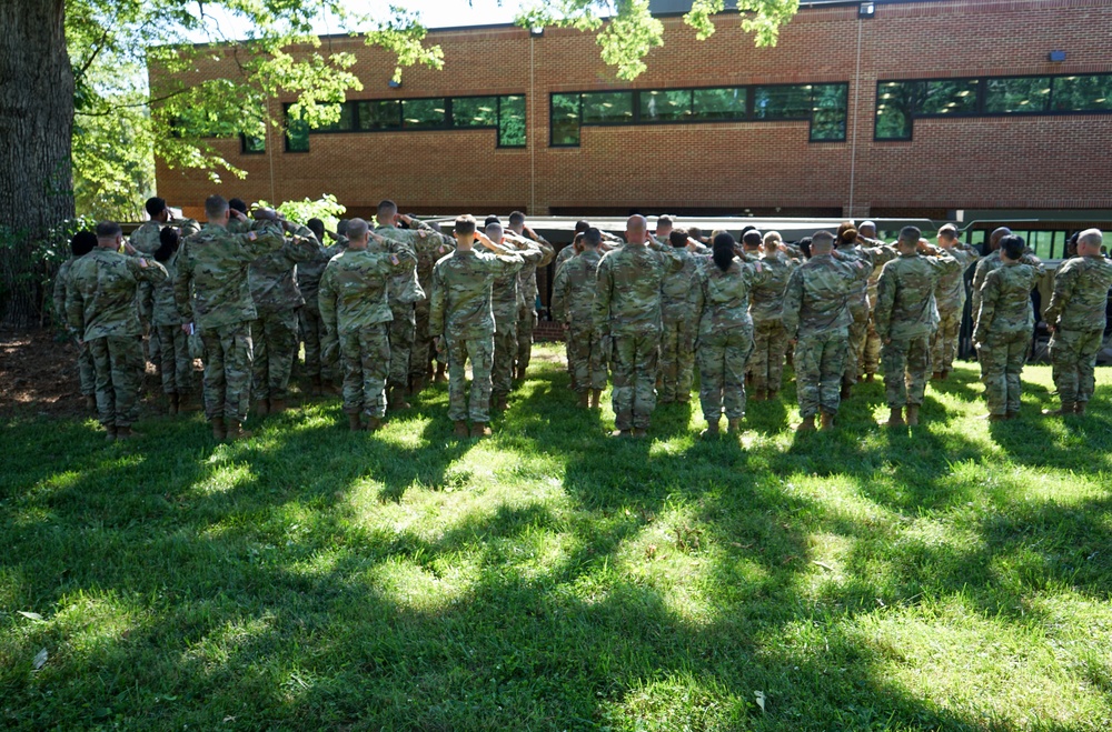 Charlotte Army Reserve Center rededication ceremony on June 8, 2024