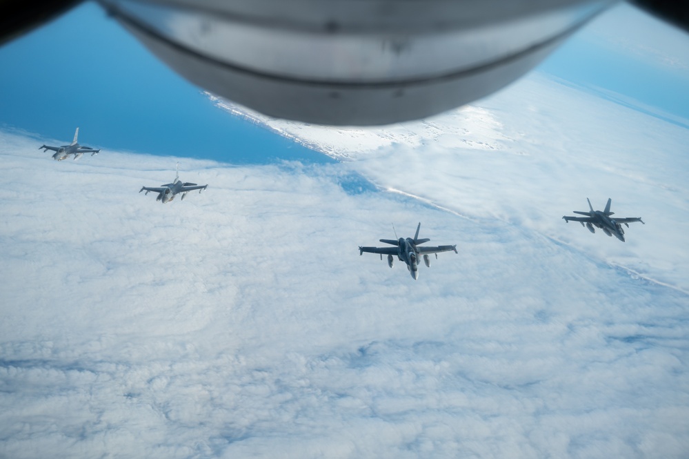 NORAD Aircraft Fly Over Alaska