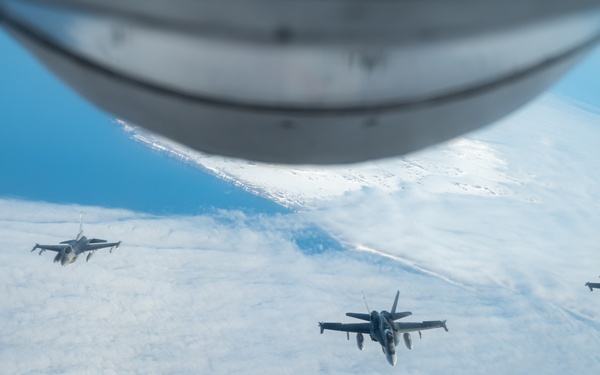 NORAD Aircraft Fly Over Alaska