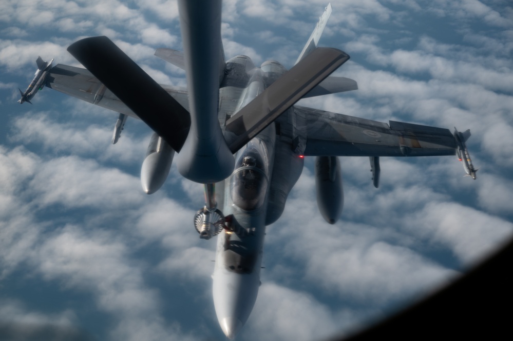 NORAD Aircraft Fly Over Alaska