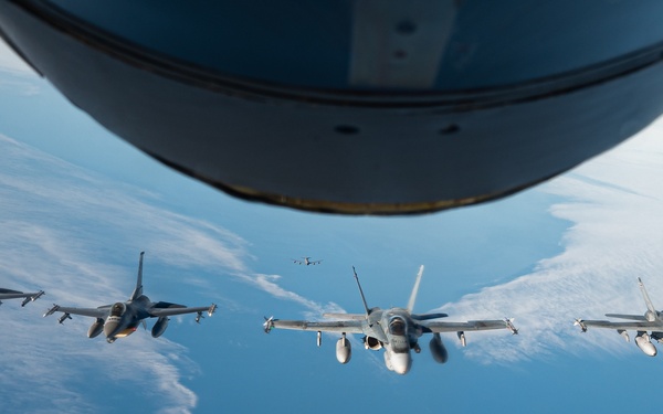 NORAD Aircraft Fly Over Alaska