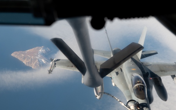 NORAD Aircraft Fly Over Alaska