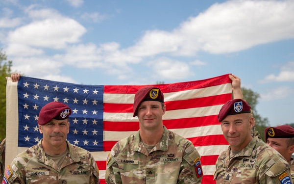 80th D-Day Anniversary: Sainte Mere Eglise Reenlistment