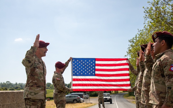 80th D-Day Anniversary: Sainte Mere Eglise Reenlistment