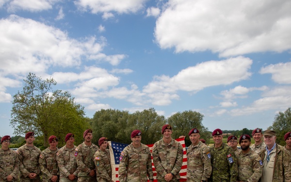 80th D-Day Anniversary: Sainte Mere Eglise Reenlistment