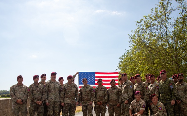 80th D-Day Anniversary: Sainte Mere Eglise Reenlistment