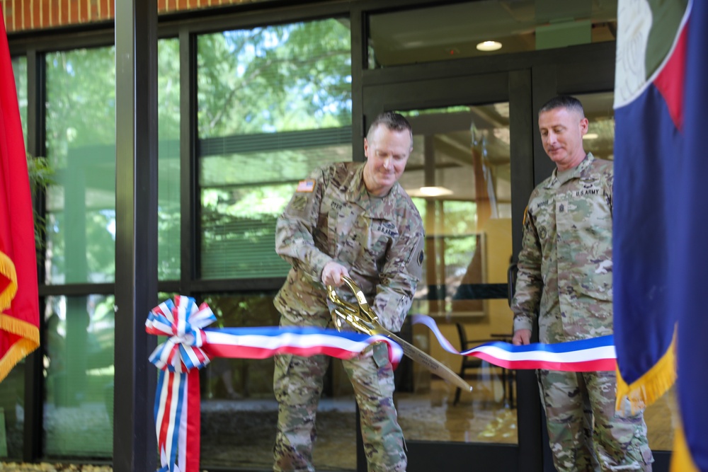 Charlotte Army Reserve Center rededication ceremony on June 8, 2024